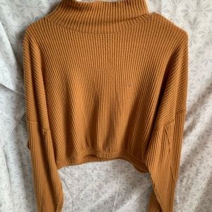 Aeropostale large yellow/orange sweater